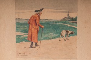 Soubor dvou akvarelů na papíře První polovina 20. století 14 x 10 cm; 16 x 9,5 cm v rámu. Velmi dobrý stav zachování, Soubor dvou akvarelů na papíře První polovina 20. století 14 x 10 cm; 16 x 9,5 cm v rámu. Velmi dobrý stav zachovalosti