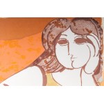 Lying woman, multiple on paper 50 x 70 cm framed, signed and numbered 17/20 Condition: good, frame without glass, Lying woman, multiple on paper 50 x 70 cm framed, signed and numbered 17/20 Condition: good, frame without glass