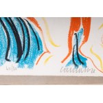 Female Nude color lithograph on paper 25 x 35 cm signed and numbered 40/70 State of preservation: very good, Female Nude color lithograph on paper 25 x 35 cm signed and numbered 40/70 State of preservation: very good