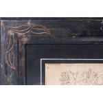 Monkey in the forest, off-set print on paper 34 x 24 cm signed in frame. State of preservation: very good, Monkey in the forest, off-set print on paper 34 x 24 cm signed in frame. State of preservation: very good