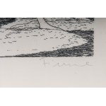 Untitled, multiple on paper 49 x 35 cm signed, numbered 85/100 in frame. State of preservation: very good, Untitled, multiple on paper 49 x 35 cm signed, numbered 85/100 in frame. State of preservation: very good