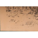 People&#39;s Square 1947 multiple on paper 37 x 29 cm signed, numbered and dated in frame. State of preservation: very good, People&#39;s Square 1947 multiple on paper 37 x 29 cm signed, numbered and dated in frame. State of preservation: very good