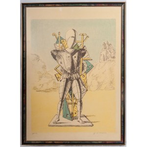 Mannequin, multiple on paper 70 x 50 cm signed in pda frame State of preservation: good, Mannequin, multiple on paper 70 x 50 cm signed in pda frame State of preservation: good