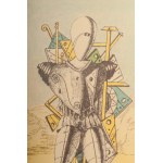 Mannequin, multiple on paper 70 x 50 cm signed in pda frame State of preservation: good, Mannequin, multiple on paper 70 x 50 cm signed in pda frame State of preservation: good