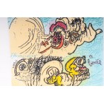 Untitled, multiple on paper 32 X 31 cm signed and numbered 41/100 in frame. Condition: very good, broken glass, Untitled, multiple on paper 32 X 31 cm signed and numbered 41/100 in frame. Condition: very good, broken glass