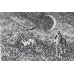 Lot of fourteen multiples on paper with different subjects and sizes, framed, signed and numbered on the front. Condition: excellent, except for one sheet with broken glass., Lot of fourteen multiples on paper with different subjects and sizes, framed, si