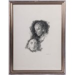 Lot of fourteen multiples on paper with different subjects and sizes, framed, signed and numbered on the front. Condition: excellent, except for one sheet with broken glass., Lot of fourteen multiples on paper with different subjects and sizes, framed, si