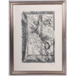 Lot of fourteen multiples on paper with different subjects and sizes, framed, signed and numbered on the front. Condition: excellent, except for one sheet with broken glass., Lot of fourteen multiples on paper with different subjects and sizes, framed, si