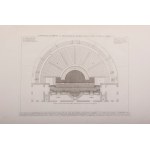 The theatre of Herculaneum 1783 sheets 55 x 83 cm by Francesco Piranesi for his majesty Gustav III of Sweden. Project in 10 sheets with front cover. Condition: very good, corner of the lower right margin worn, The theatre of Herculaneum 1783 sheets 55 x 8