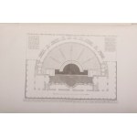 The theatre of Herculaneum 1783 sheets 55 x 83 cm by Francesco Piranesi for his majesty Gustav III of Sweden. Project in 10 sheets with front cover. Condition: very good, corner of the lower right margin worn, The theatre of Herculaneum 1783 sheets 55 x 8
