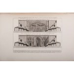 The theatre of Herculaneum 1783 sheets 55 x 83 cm by Francesco Piranesi for his majesty Gustav III of Sweden. Project in 10 sheets with front cover. Condition: very good, corner of the lower right margin worn, The theatre of Herculaneum 1783 sheets 55 x 8