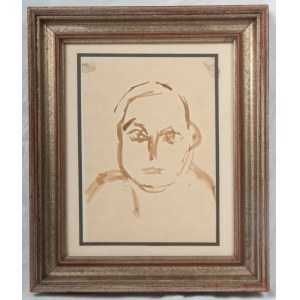 Postać męska Akwarela na papierze, 35 x 27 cm sygnowana w ramie. Stan zachowania: bardzo dobry, Postać męska Akwarela na papierze, 35 x 27 cm sygnowana w ramie. Stan zachowania: bardzo dobry