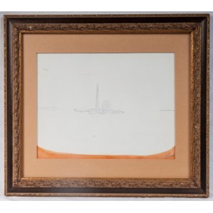 Informal concept 20th century Watercolor and pencil on paper 24 x30 cm signed in frame. State of preservation: very good, Informal concept 20th century Watercolor and pencil on paper 24 x30 cm signed in frame. State of preservation: very good