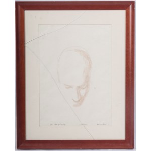 Untitled Pencil on paper 35 x 25 cm signed in frame. With dedication on the front Condition: very good, broken glass, Untitled Pencil on paper 35 x 25 cm signed in frame. With dedication on the front Condition: very good, broken glass