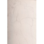 Nude woman Ołówek na papierze 27 x 20,5 cm sygnowany w ramie. Stan zachowania: bardzo dobry, Nude woman Pencil on paper 27 x 20.5 cm signed in frame. Stan zachowania: bardzo dobry