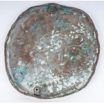 Pope and ecclesiastics, bronze casting diameter 27 cm in relief, stamped lower right A. 59 State of preservation: good, Pope and ecclesiastics, bronze casting diameter 27 cm in relief, stamped lower right A. 59 State of preservation: good