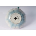 Nymph second half of the 20th century 24 x 9.8 cm sculpture modelled by casting in polychrome ceramic in the round. Ronzan Giuseppe Manufacture, signature under the base with circular stamp of authorization from the Ministry of Industry. State of preserva