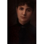 Bust of a lady French school, second half of the 19th century oil painting on canvas 76 x 57 cm signed in contemporary frame State of conservation: good, small restorations on the bottom of the canvas, Bust of a lady French school, second half of the 19th