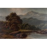 Lot of two landscapes late 19th early 20th century oil painting on canvas 38.5 x 51.5 cmfine in frame State of preservation: good, Lot of two landscapes late 19th early 20th century oil painting on canvas 38.5 x 51.5 cmfine in frame State of preservation: