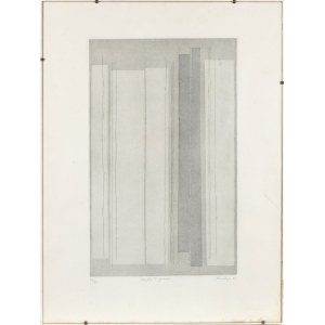 A thread of hope 1976 Lithography Sheet: 66.7 x 49.8 cm / Plate: 49 x 31 cm Signed and dated in pencil lower right: Scialoja, 76; print run lower left: 20/35 State of preservation: good., A thread of hope 1976 Lithography Sheet: 66.7 x 49.8 cm / Plate: 49