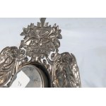Monstrance with mirror late 19th century 31.5 x 16 cm in metal. State of preservation: good, Monstrance with mirror late 19th century 31.5 x 16 cm in metal. State of preservation: good