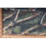 Night landscape &#39;71 oil painting on masonite 35 x 25 cm signed in frame. Signed and dated on the back State of preservation: very good, Night landscape &#39;71 oil painting on masonite 35 x 25 cm signed in frame. Signed and dated on the back State of 