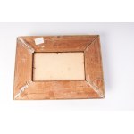 Lot of two paintings: sea views early 20th century oil painting on board and watercolor drawing on paper 12 x 20 cm; 15 x 31 cm in frames, one signed and dated with dedication on the back. State of preservation: good., Lot of two paintings: sea views earl