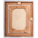 Różowa abstrakcja 05/10/1698 akryl na płótnie 40 x 30 cm we współczesnej ramie, sygnowany z przodu w prawym dolnym rogu i podpisany, zatytułowany i datowany na odwrocie. Stan zachowania: dobry, Różowa abstrakcja 05/10/1698 akryl na płótnie 40 x 30 cm we w