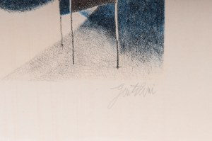 Architectures, multiple on paper 70x 50 cm signed and numbered 110/110 in frame Stan zachowania: dobry, Architectures, multiple on paper 70x 50 cm signed and numbered 110/110 in frame Stan zachowania: dobry