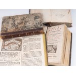 Lot of four volumes second half of the 18th century different authors and topics. State of conservation: good, widespread stains, Lot of four volumes second half of the 18th century different authors and topics. State of conservation: good, widespread sta