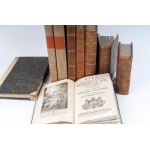 Lot of nine books first half of the 19th century different authors and topics. State of conservation: good, widespread stains, Lot of nine books first half of the 19th century different authors and topics. State of conservation: good, widespread stains