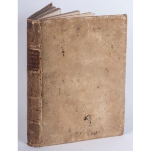 Observations on some fragments of ancient glass vessels leather binding, Filippo Buonarroti 1716. In the printing house of HRH for Jacopo Guiducci and Santi Franchi State of conservation: back and sides with evident signs of woodworm., Observations on som