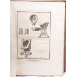 The lamps and candelabra of Herculaneum single volume royal printing house of Naples 1792. Bound in leather with gold trim Condition: minimal stains and smudges on the pages, spine and covers with wear and tear as seen over time, The lamps and candelabra 