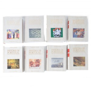 Eight volumes of history of Portugal 1992 series directed by Josè Mattoso Good state of preservation., Eight volumes of history of Portugal 1992 series directed by Josè Mattoso Good state of preservation.