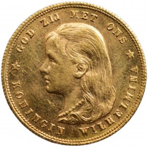 Netherlands, Wilhelmina, 1890 - 1948, 10 guilders 1897