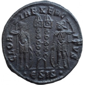 Constantin II. 337-361, AE 3, minc. Siscia