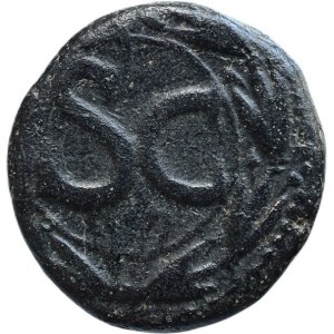 Claudius 41-54, AE 20 semis, minc.Antioch