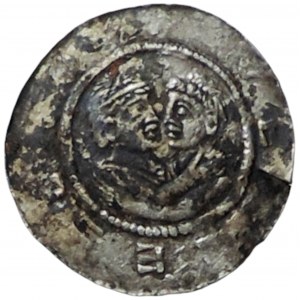 Soběslav a Václav, o r. 1126, denár Cach 495, VP 192
