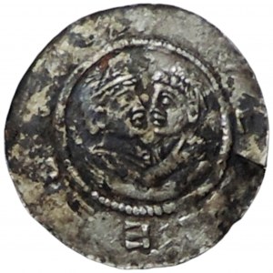 Soběslav a Václav, o r. 1126, denár Cach 495, VP 192