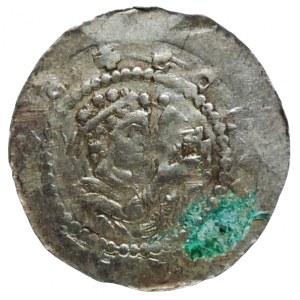 Vladislav II. 1140-1172, denár Cach 557