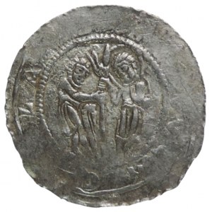 Vladislav II. 1140-1172, denár Cach 587 dr.ned., b.zn.