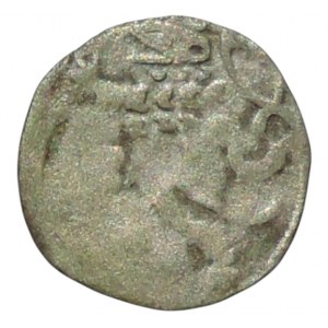 Karel IV. 1346-1378, haléř koruna/lev, Smolík tab. VII/1