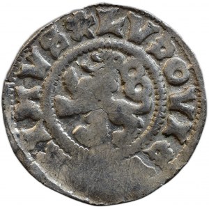 Ludvík Jagellonský 1516-1526, bílý peníz jednostranný
