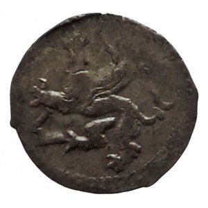 Louis Jagiellon 1516-1526, Vratislav-City, penny crowned LR/Czech lion