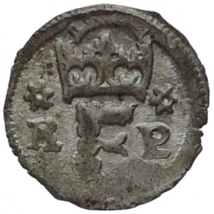Ferdinand I. 1526-1564, small one-sided penny b.l. R-F-P Smolík IV/75