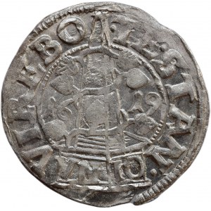 Moravské stavy 1619 - 1620, 3 krejcar 1619 Brno-Pecz