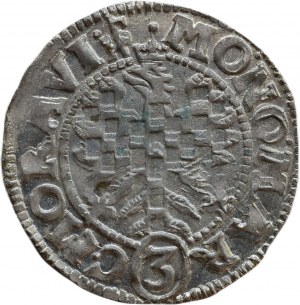 Moravské stavy 1619 - 1620, 3 krejcar 1620 Brno-Pecz