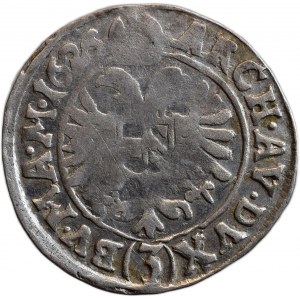 Ferdinand II. 1619-1637, 3 krejcar 1626 Praha-Hübmer