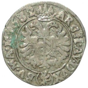 Ferdinand II. 1619-1637, 3 krejcar 1632 Jáchymov-Steinmüller