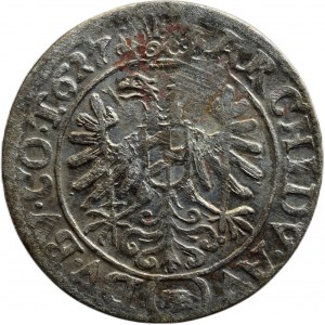 Ferdinand II. 1619-1637, 3 krejcar 1627 HR Vratislav